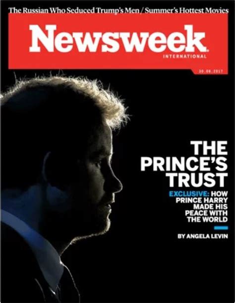 prince harry newsweek